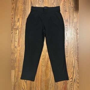 Hilary Radley Black High-Rise Stretch Ponte Pants